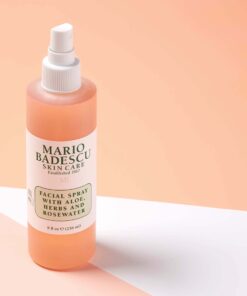 Mario Badescu Facial Spray with Aloe, Herbs and Rose Water for All Skin Types, Face Mist that Hydrates, Rejuvenates & Clarifies 8 Fl Oz (Pack of 1) 26 61oJga6lWTL