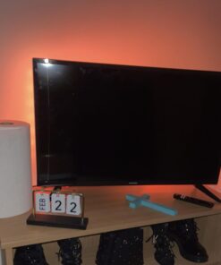 Tv Led Backlight, Maylit 8.2ft Led Strip Lights for 40-60in Tv, USB Powered Tv Lights kit with Remote, RGB Bias Lighting for Room Decor RGB (Remote Control) 8.2FT for 40''-60'' TV 33 61oMtAtJ7lL