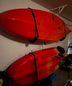 Best Marine and Outdoors Kayak Storage Rack, 2 Premium Wall Mount Racks for Kayaks & SUP Paddle Boards, 125lb Weight Capacity, Indoor Outdoor Paddleboard & Kayaking Accessories 52 61oNHqyNU7L