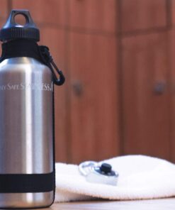 New Wave Enviro 40oz Stainless Steel Water Bottle with Strap 22 61oOCjAK61L