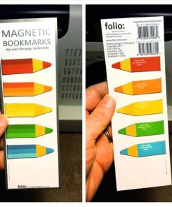 FOLIO by fun-n-nuf Magnetic Pencil Bookmarks - Set of 6 7 61oSrJzxBL