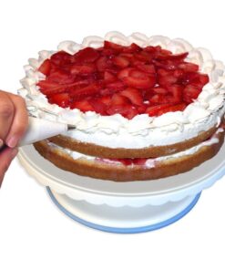 yueton Pack of 100 Disposable Cream Pastry Bag Cake Icing Piping Decorating Tool 24 61oX2sIUHxL