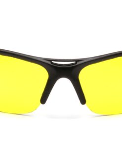 Alternative view of Pyramex Avante Safety Eyewear Black Frame/Amber Lens