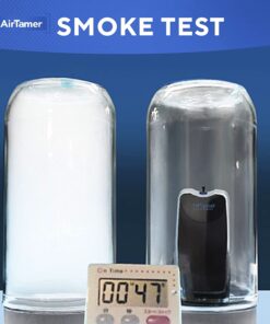 AirTamer A310 Rechargeable Personal Air Purifier, Proven Performance, Virus and Pollutant Tested*, Black with Metal Travel Case 18 61oXxnXJstL