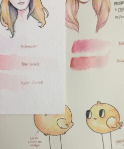 Leda Art Supply Large Sketchbook 160 Pages Softbound Cover Sketchbook for Artists - Drawing Notebook for All, Leather Sketchbook Ideal for Ink, Water Color, Pen, Pencils | 7 x 10 inch Art Journal youth large / 11-13 71 61odLTSJ4L