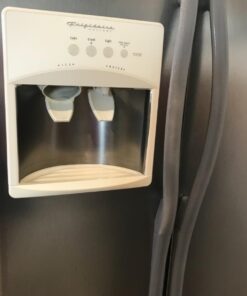 EZ FAUX DECOR Peel & Stick Faux Stainless Steel | Refrigerator Wrap | Cover for Dishwashers & Appliances | Self Adhesive Stainless Contact Vinyl Paper 36 in x 144 in (12ft) 56 61oe5Uk1jDL