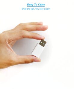 MOSWAG USB to USB C Adapter,Compatible with Apple MagSafe Watch 7/8/9/SE/Ultra,USB C Female to USB Male Adapter for iPhone 15 14 13 12 Mini Pro Max,iPad,Galaxy Note,Google Pixel 7 6 5 28 61oev13o1OL 1