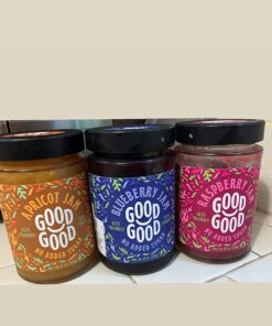 GOOD GOOD No Added Sugar Blueberry Jam - Keto Friendly Jelly - Low Carb, Low-Calorie and Vegan - Diabetic Friendly - 12oz / 330g (Pack of 1) 12 Ounce (Pack of 1) 49 61ogHb0NOOL
