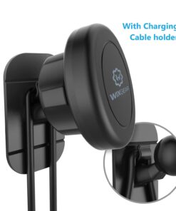 WixGear Magnetic Mount, Universal Stick-On Dashboard Magnetic Car Mount Holder, for Cell Phones and Mini Tablets with Fast Swift-snap Technology, Magnetic Cell Phone Mount 38 61ohKoVI55L