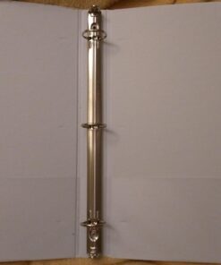 Cardinal Economy 3-Ring Binders, 1", Round Rings, Holds 225 Sheets, ClearVue Presentation View, Non-Stick, White, Carton of 12 (90621) 1 Inch 22 61ohp7UHaJL