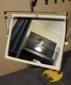 JERDON Two-Sided Swivel Wall Mount Mirror - Vanity Mirror with 5X Magnification & 30 inch Wall Extension - Model J2020C 53 61ohudkQ5gL