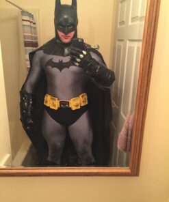 Rubie's Costume Men's Arkham City Deluxe Batman Gloves One Size Black 25 61oiq5saF2L