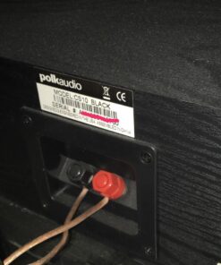 Polk Audio CS10 Center Channel Speaker (Single, Black) 30 61oljK8SZzL