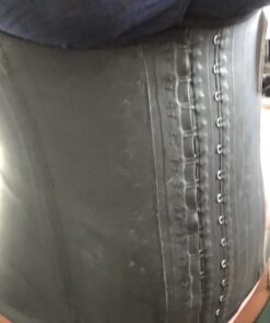 Ann Chery 2027 Corset Waist Trainer for Women’s Weight Loss - Colombian Waist Cincher With Straps - 3 Hook Vest Body Shaper XXL/40 Black 29 61onyRMbdPL