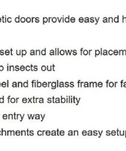 TAILGATERZ Magnetic Screen House, Game day Graphite, 11 x 9 x 7.5 feet, 4300614 50 61onzC8GOjL