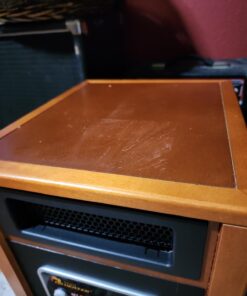 Dr Infrared Heater Portable Space Heater, 1500-Watt, Cherry 30 61oop3UEXAL