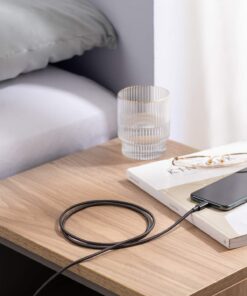 Anker iPhone Charger Cable, (2-Pack) 6ft Lightning Cable, Premium Nylon USB-A to Lightning Cable, MFi Certified iPhone Charger Cable for iPhone SE/Xs/XS Max/XR/X/8 Plus/7/6 Plus, iPad, and More. Black 2 31 61or3m3zQQL