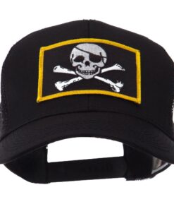 e4Hats.com Skull and Choppers Embroidered Military Patched Mesh Cap One Size Jolly Roger 13 61osQ4I3RFL