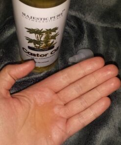 MAJESTIC PURE Castor Oil, 100% Natural Wonder Oil with Numerous Hair, Scalp, Skin and Nails Benefits - Packaging May Vary- 16 fl oz 16 Fl Oz (Pack of 1) 48 61ostlBCPPL