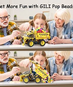 GILI STEM Building Toy for Boys 8-12 - Dump Truck or Airplane 2 in 1 Construction Engineering Kit (361pcs) Best Gift for Kids Age 6 7 8 9 10 11 12+ Years Old 15 61owEcmWKqL