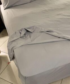 Southshore Fine Linens Extra Deep Pocket Sheet Set, Queen, 6 Piece, Steel Gray 38 61oyTF1TYL