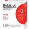 Habitrol Nicotine Transdermal System Stop Smoking Aid, Step 1 (21 mg), 14 Count (Pack of 1) 14 Count (Pack of 1) 13 61oyVAZ5MCL