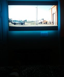 Nexlux LED Lights for 58 Inch TV, Backlight 8.2ft USB LED Light Strip Indoor Use APP Controlled with Remote, DIY Colors TV LED for Gaming Lights RGB for 32Inch-58Inch 47 61p0NxbaLIL