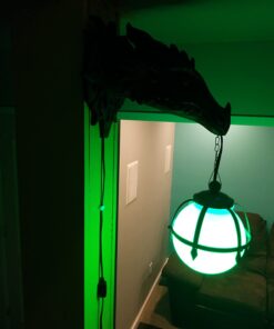 Design Toscano Marshgate Castle Dragon Electric Wall Sconce Light Fixture, Greystone 27 61p0R2dzDRL