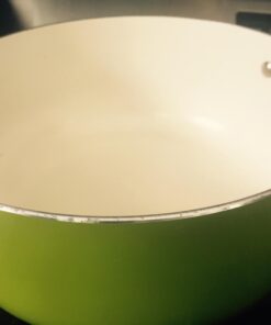 Cook N Home Pots and Pans Set Nonstick, 10 Piece Ceramic Kitchen Cookware Sets, Nonstick Cooking Set with Saucepans, Frying Pans, Dutch Oven Pot with Lids, Green 10-Piece 32 61p14LfWk3L