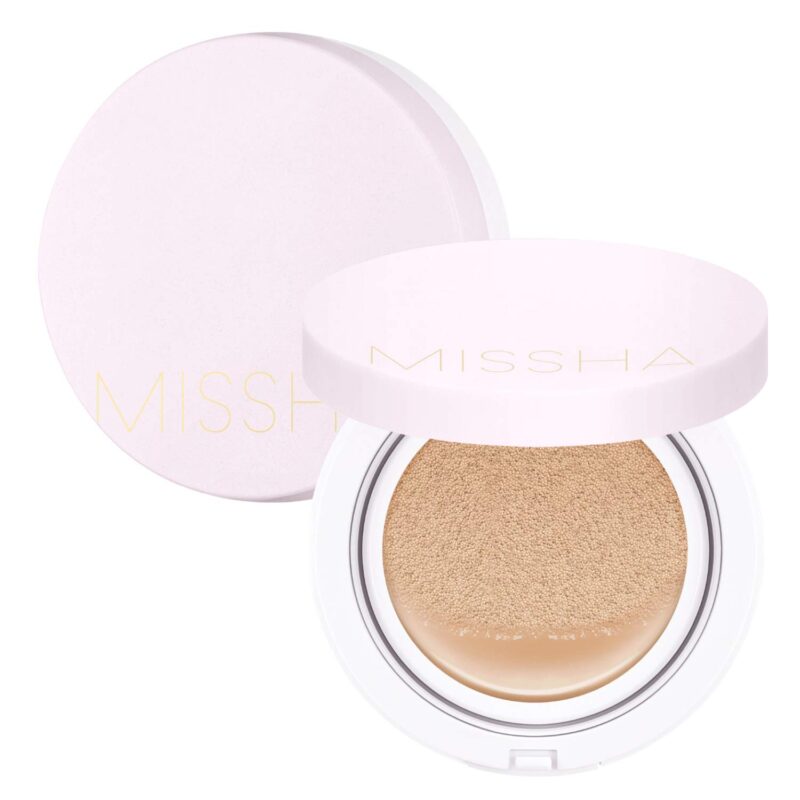 Catalog 5 MISSHA Magic Cushion Foundation No.23 Natural Beige for light with neutral skin tone - Flawless Coverage, Dewy Finish, Easy Application for All Skin Types 1 Count (Pack of 1)
