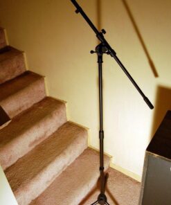 OnStage MS7701B Tripod Microphone Boom Stand black Tripod Stands 40 61p1mOy4h7L