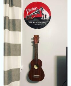 Ukulele Hanger Wooden Wall Mount Made in the USA or Mandolin Hanger - Cherry Hardwood - by String Swing CC01UK-C Single Unit 34 61p1t8ZcVmL