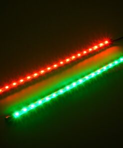 Alternative view of Xprite 12" LED Boat Navigation Lights Red and Green Bow Boat Light Strips for Boats Marine Vessel Pontoon Yacht