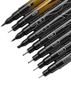 Prismacolor Premier Manga Illustration Markers, Assorted Tips, Black & Sepia, 8 Pack 26 61p355IY3VL 2