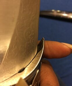 ASR Outdoor 13.5 inch Animal Head Decorative Collector's Hunting Knife with Ornamental Scabbard Black Wolf 28 61p7i1NpwrL