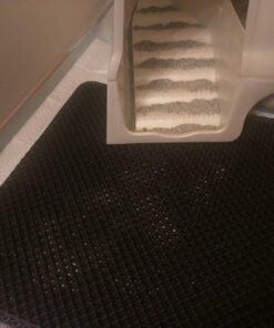 Blackhole Litter Mat - Cat Litter Mat, Medium Square 23" X 21" - Dark Gray 19 61p7piX28sL 1