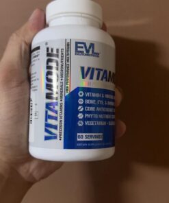 EVL Advanced Daily Multivitamin for Men - Men's Multivitamin with Essential Minerals Phytonutrient Complex and VitaMode Active Mens Vitamins for Energy with Lycopene for Muscle Bone and Immune Support 60 Serving 20 61p8Z49EMSL