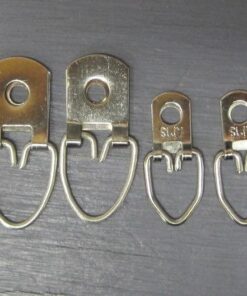 100 Heavy Duty Single Hole D Ring / Triangle Strap Hanger w/ Screws 13 61p9yrlR3wL