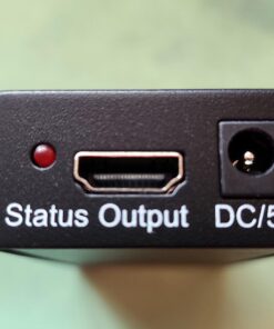 ATXOM HDMI Over Ethernet Extender, Over Cat 5e/6/7 LAN Cable, Up to 200Ft, Full HD 1080P @ 60HZ, EDID Copy, Dolby Digital/DTS Compatible, High Resolution Signal, Balun Transmitter and Receiver 58 61pCLu9SJL