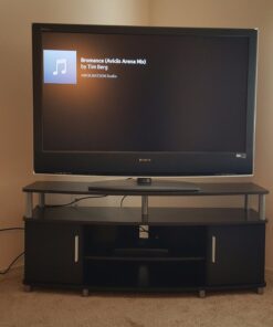 Ameriwood Home Carson TV Stand for TVs up to 50", Espresso 50" TV 42 61pDWYEZWZL