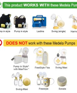 Alternative view of Maymom Replacement Membranes for Medela Medela Pump in Style Breastpump, Lactina, Swing and Symphony Pumps, 8-Pack 8 Count (Pack of 1) White