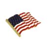 American Flag Lapel Pin Proudly Made in USA (1 Piece)