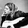 GB eye Kurt Cobain Smoking Poster
