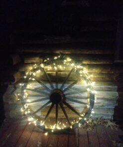 echosari String Lights Battery Powered, 33Ft 100 LED Warm White Outdoor Fairy String Lights with Remote Dimmable Timer 8 Modes for Wedding Party Garden Decoration 1 Pack 25 61pGvSusYpL