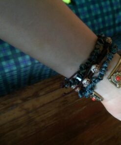 DharmaObjects Tibetan Three Metal Healing Mantra Yoga Devotional Bracelet Om Namah Shivaya - 1 18 61pJGsBm8LL