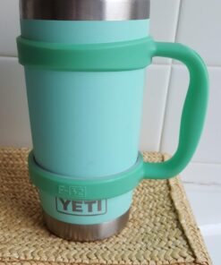F-32 Handle - 19 COLORS - 20oz Size - Compatible with 20 Oz YETI Tumbler Travel Mug - BPA FREE (20OZ, ZEN GRAY, 1 Count (Pack of 1)) 20ozZen Gray 20.0 ounces 33 61pKVQD97jL