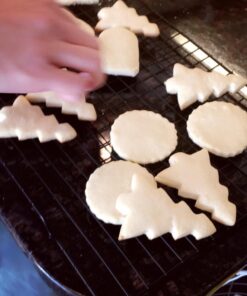 StarPack Metal Christmas Cookie Cutters Set (18pcs) - Favorite Christmas Cookie Cutter Shapes like Gingerbread Man, Star, Snowflake & other Classic Cookie Cutters Shapes - A Family Cookie Cutter Set 35 61pLK6Y07vL