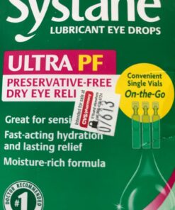 Systane Ultra Lubricant Eye Drops, 60 Count (Pack of 1), (Packaging may vary) 32 61pLNEtre L