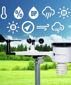 Ambient Weather WS-2902 WiFi Smart Weather Station Base Console + Array 28 61pLb4JnV L