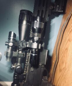 LED Hunting Flashlight, HS-802 250 Yards Cree Coyote Hog Red Light Flashlight with Remote Tactical & Pressure Switch+ Barrel Mount+ Battery(not sold individually)+ Charger for Hunting, Fishing 19 61pLu4x7yIL